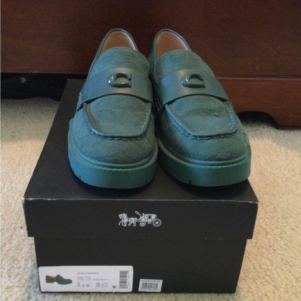 Coach Leah Platform Loafers